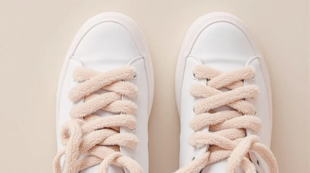 Relook tes sneakers avec les lacets fluffy