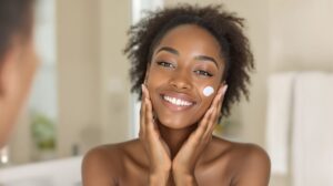 crème pour peau noire