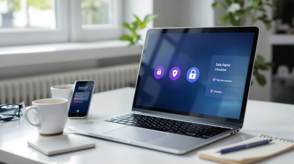 Comment construire une routine numérique sécurisée et efficace ?