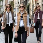 Gilet avec chemise femme : les 7 styles qui subliment la silhouette