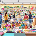 Comment choisir ses fournitures dans une boutique de loisirs créatifs ?