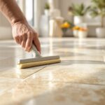 Huile de lin carrelage poreux : la méthode efficace pour protéger les sols