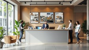 decoration agence immobiliere