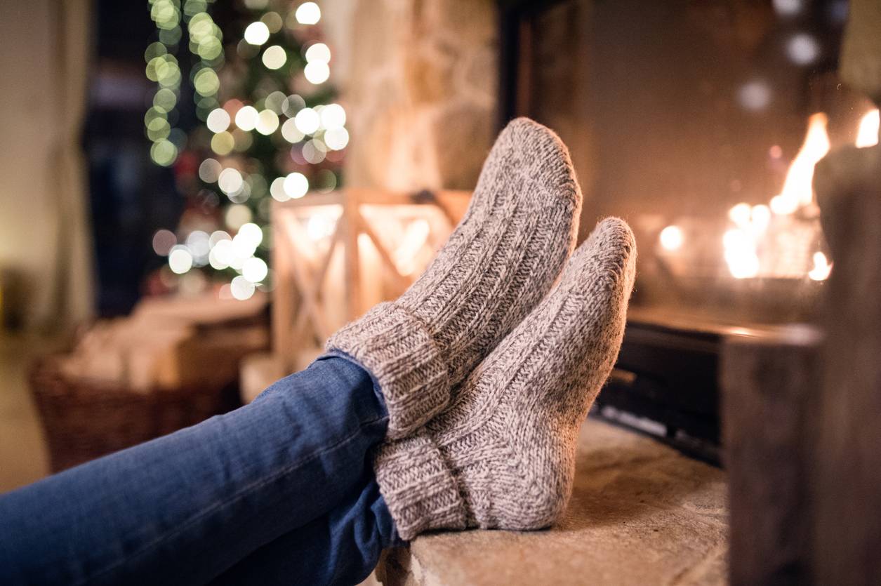 chaussettes chaudes pour femme