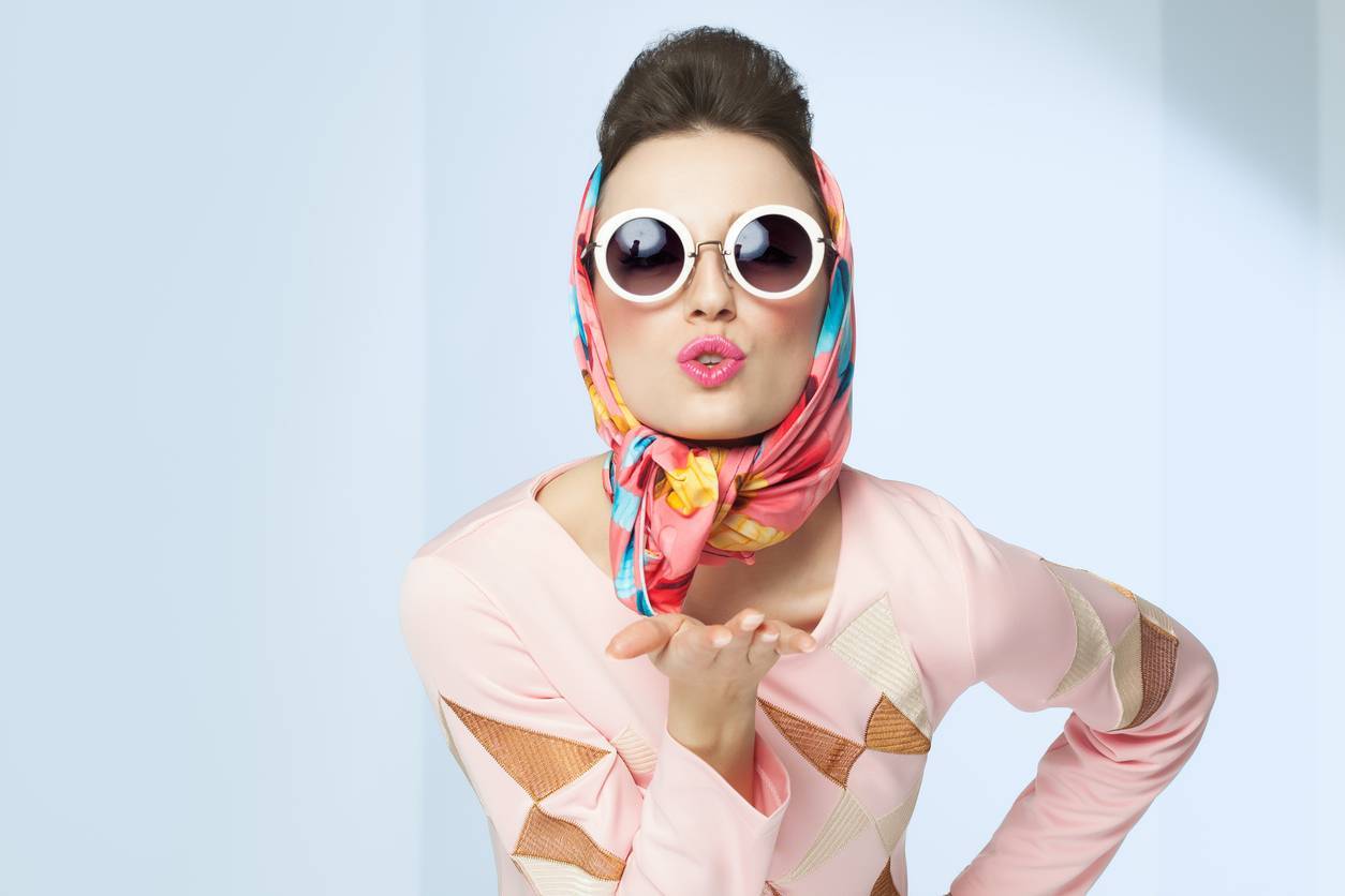 coiffure foulard