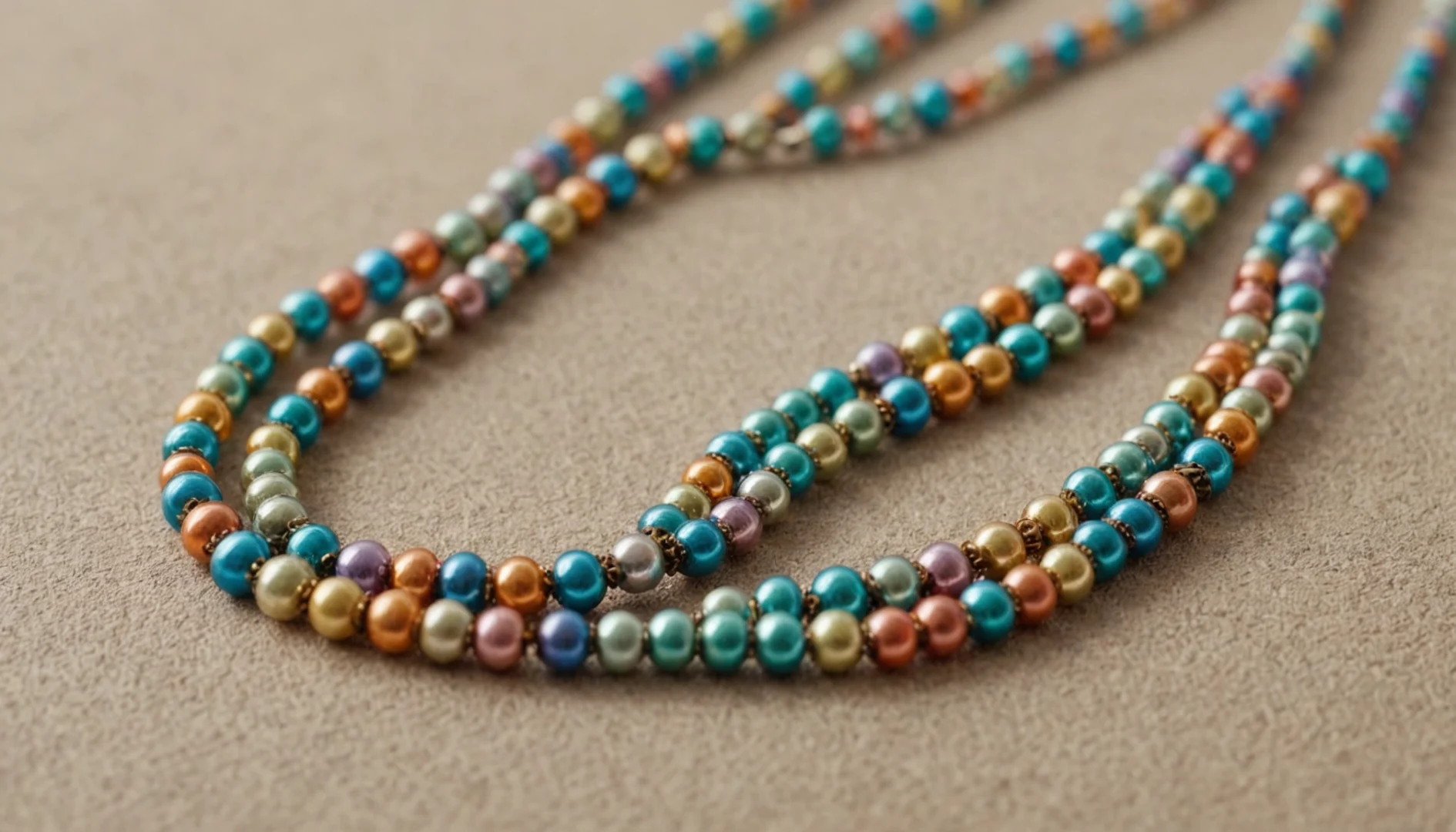collier de perle de rocaille