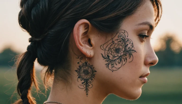 tatouage derriere oreille signification