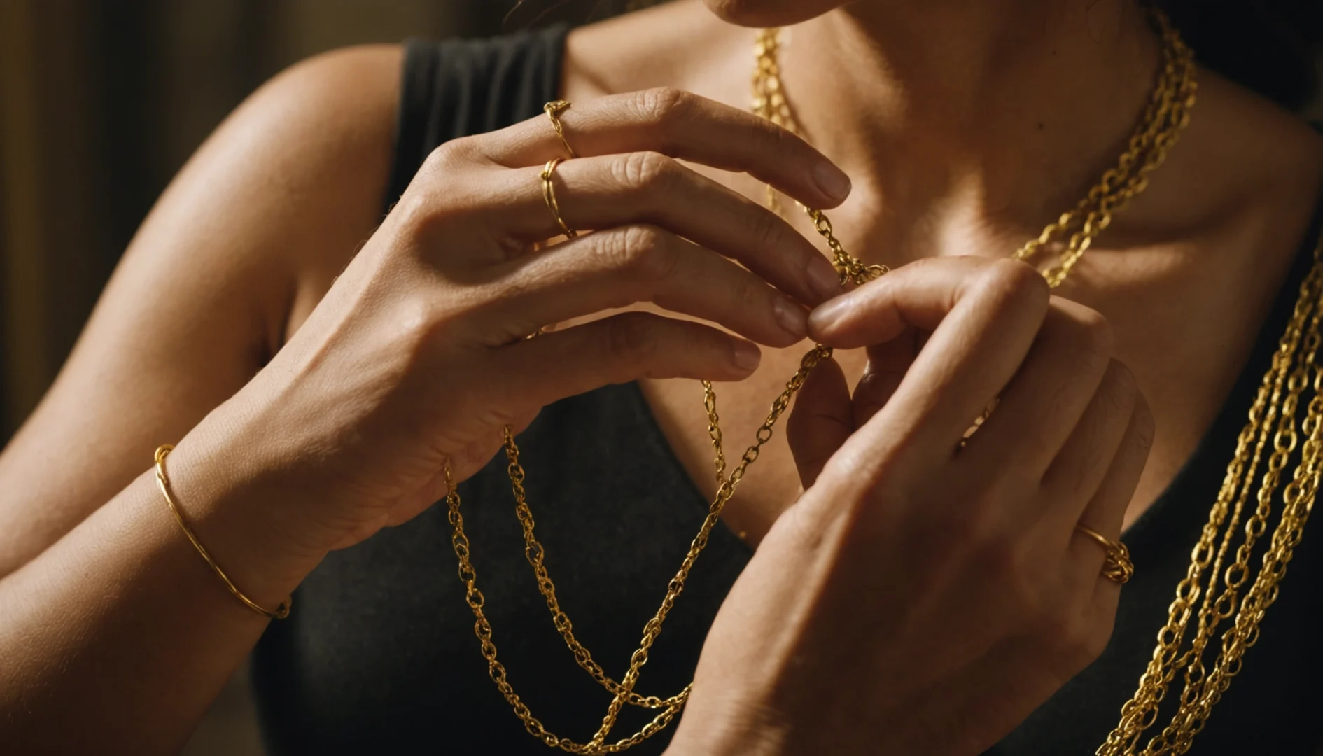 collier qui s'emmêle signification
