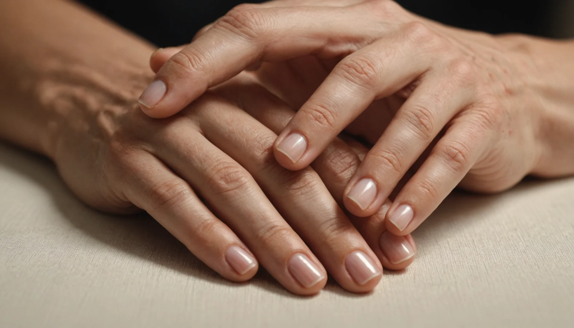 ongles striés