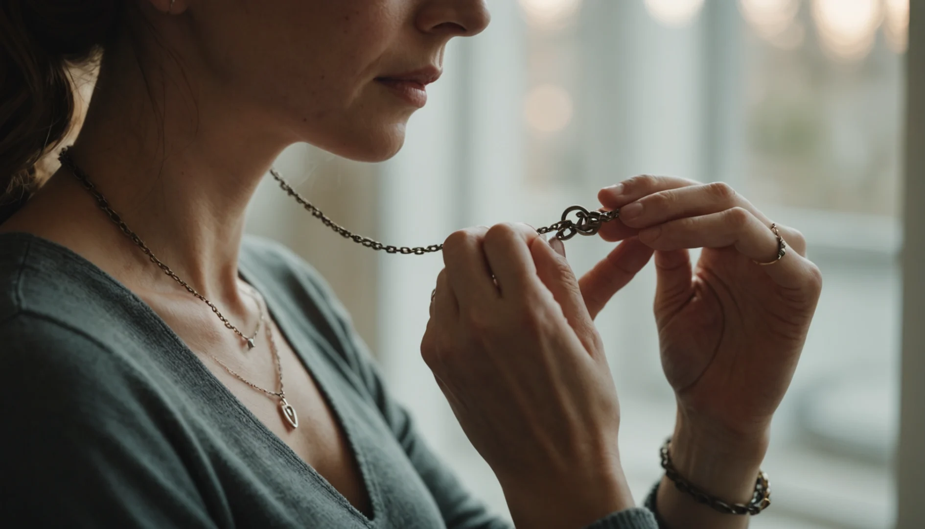collier qui s'emmêle signification