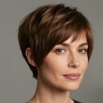 Coupe courte dégradée effilée : la coupe qui rajeunit et donne du volume ?