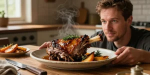 souris d'agneau au four