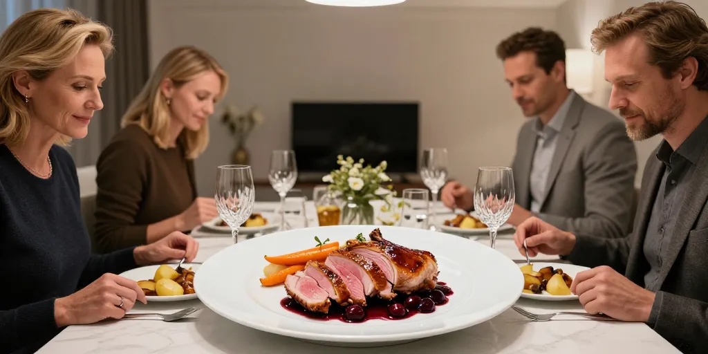 accompagnement magret de canard