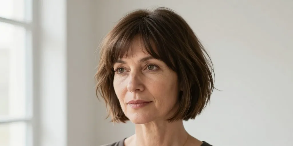 carré court femme