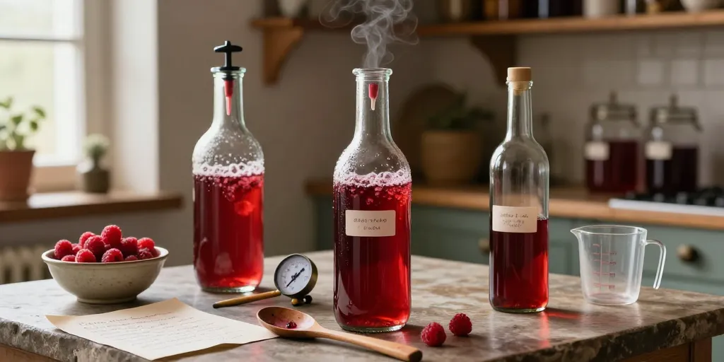 vin de framboises